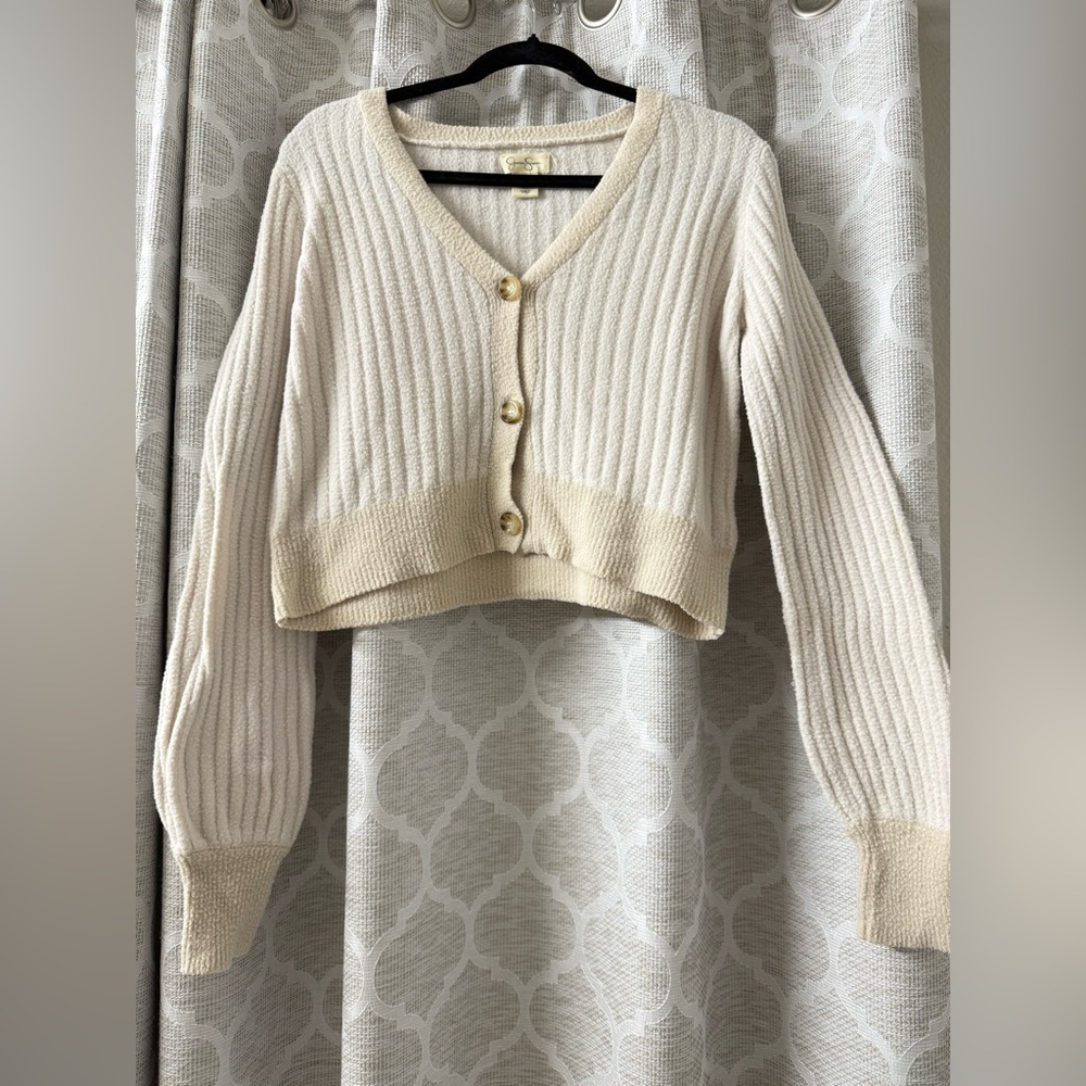 Jessica Simpson Beige Knit Sweater